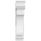 Ekena Millwork Standard Legacy Architectural Grade PVC Bracket With Traditional Ends, 3"W x 12"D x 14"H BKTP03X12X14LEC01 - alternate 4